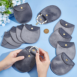 12шт бархатные мешочки для хранения ювелирных изделий ABAG-NB0001-93B