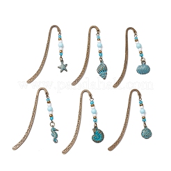 Закладка из цинкового сплава&nbsp;AJEW-JK00378