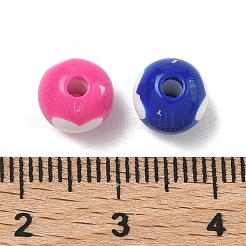 Непрозрачные акриловые бусины&nbsp;X-MACR-S775-8mm-M