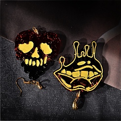 Силиконовые Молды для кулона на тему Хэллоуина своими руками&nbsp;DIY-I102-05