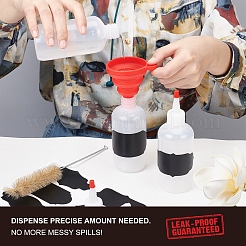 Пластиковые градуированные бутылочки AJEW-BC0001-02B