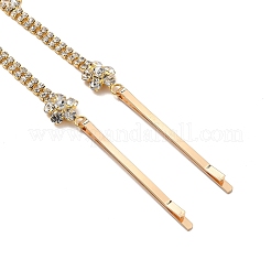Haarkette aus Legierung mit Strass&nbsp;LS-OHAR-M044-01G