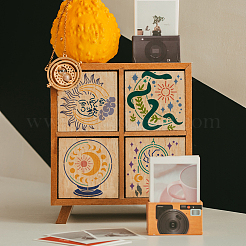 1 набор трафаретов для рисования на тему гадания и домашних животных DIY-MA0003-72