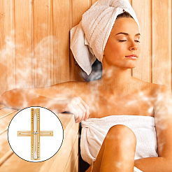 Деревянные песочные часы для сухой паровой бани&nbsp;AJEW-WH0596-178