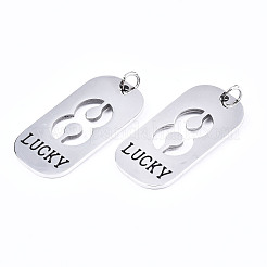 Подвески из нержавеющей стали 201&nbsp;LS-STAS-T044-220P-8