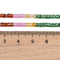 Fili di perline cubic zirconia&nbsp;ZIRC-P125-2x3mm-36