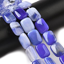 Натуральные полосатые агатовые / полосатые агатовые бусинки G-B137-B01-01E