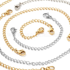 10 прядь 10 стиля удлинитель цепи из нержавеющей стали 304 STAS-LS0001-45M