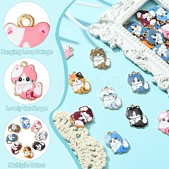 Подвески из сплава эмали 40шт 8 стиля&nbsp;FIND-CJ0001-30