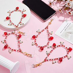 4 sangle mobile en verre et acrylique&nbsp;HJEW-HY00119