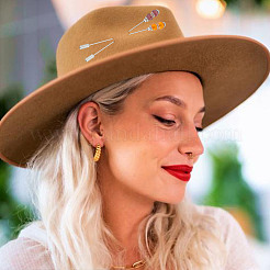 8 шт. 8-х цветные латунные штифты JEWB-DR00010