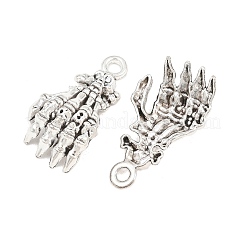 Tibetischer stil Aluminium Anhänger & Charms&nbsp;LS-FIND-D041-07AS