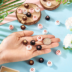 40 шт. 4-х цветные миниатюрные украшения из смолы кофе FIND-TA0006-60