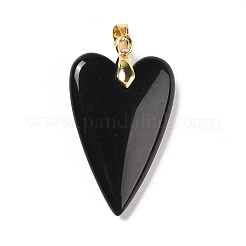 Природные подвески обсидиана&nbsp;X-G-E570-01G-10