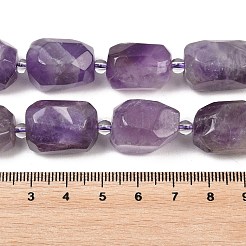 Natürlichen Amethyst Perlen Stränge&nbsp;G-Z147-E02-01