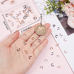 60 шт. 5-цветная хирургическая нержавеющая сталь 316 STAS-BBC0004-40