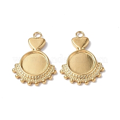 Pendentifs cabochons en acier inoxydable 304&nbsp;STAS-C066-17