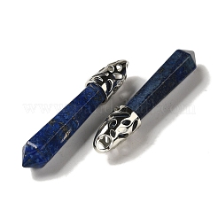 Природные лазурит отметил большие кулоны G-Z055-01P-06