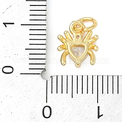 Латунные микро проложить кубического циркония подвески&nbsp;KK-S390-03G-03