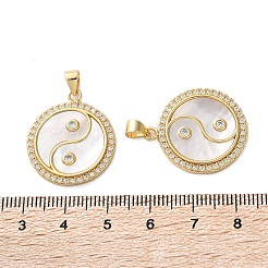 Латунные микро проложить кубического циркония подвески&nbsp;KK-U070-31G