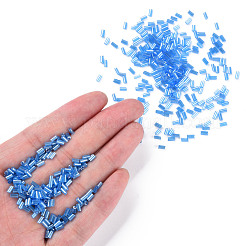 Прозрачные цвета блестящие стеклянные бусины из стекляруса SEED-N005-001-A04