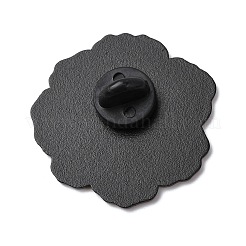 Mohnblumen-Emaille-Anstecknadeln&nbsp;JEWB-A038-10B-EB