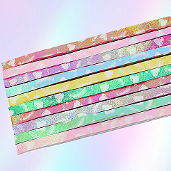 900 tira de papel hecha a mano de 10 colores&nbsp;DIY-SC0033-87C