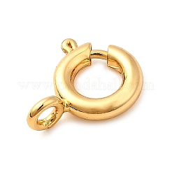 Латунная застежка пружинного кольца KK-D407-20G-B