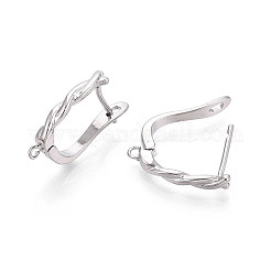 Латунная фурнитура для хооп серег KK-N267-29P