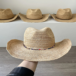 1 шт. регулируемая повязка на шляпу из искусственной кожи в этническом стиле&nbsp;AJEW-LP0007-32B