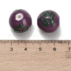 Abalorios de porcelana hechas a mano&nbsp;PR-T138-01D
