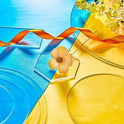 Акриловая прозрачная нажимная пластина OACR-BC0001-03H