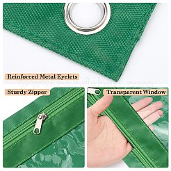 4 шт. двухцветная ткань Оксфорд с футлярами для ручек из сплава для папки-регистратора на 4 кольцах AJEW-CP0008-01