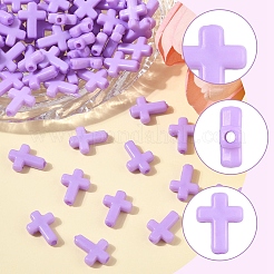 200 шт. Непрозрачные акриловые бусины SACR-FS0001-39F