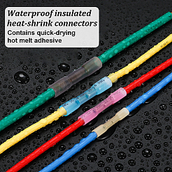 160 stücke 5 farben bht kupfer wasserdichte elektrische stoßverbinder drahtklemmen&nbsp;DIY-GA0009-37
