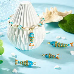 3 pièces 3 styles de pendentifs en laiton plaqué en rack&nbsp;KK-TA0008-61D