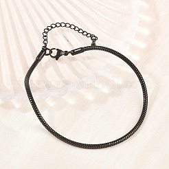 Bracelets à chaîne serpent en acier inoxydable 304 pour femmes&nbsp;BJEW-H643-01EB