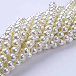 Стеклянные жемчужные бусины HY-10D-B02