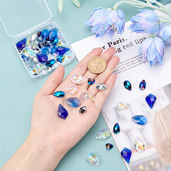 Факельные стеклянные подвески из стразы RGLA-PH0002-09