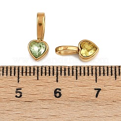 12 шт. из нержавеющей стали 304 с подвесками из кубического циркония&nbsp;STAS-G359-02G