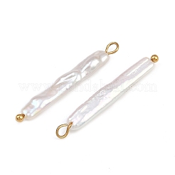 Подвески из натурального пресноводного жемчуга Кеши STAS-D378-01G