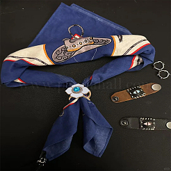 2 шт. пряжка для шарфа из сплава со стразами&nbsp;AJEW-LP0010-68