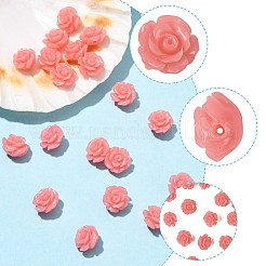 20 шт. синтетические коралловые резные окрашенные бусины SHEL-FS0001-10