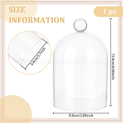 Copertura a cupola in vetro ad arco tondo&nbsp;DIY-WH0933-20D