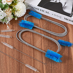 304 нержавеющая сталь pp очиститель двухсторонний эластичный шланг труба AJEW-GF0010-35