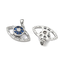 Вращающиеся подвески из латуни с микропаве и кубическим цирконием&nbsp;KK-A287-05P