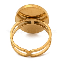 Oval mit Sonne natürliche Tigerauge Fingerringe&nbsp;RJEW-Q822-40G-01