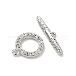 Латунные застежки-молнии из прозрачного кубического циркония&nbsp;KK-G548-26P