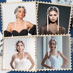 1 шт. пластиковые бусины для волос&nbsp;OHAR-GF0001-52B