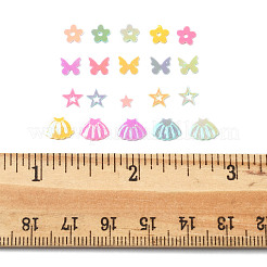 40г 4 вида пластиковых кабошонов RESI-FS0002-13